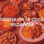 Traditional Spanish cuisine table with various regional dishes like paella, tortilla de patatas, and grilled seafood, colorful ingredients, rustic setting, warm lighting, realistic.
