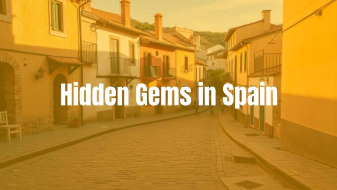 A peaceful hidden village in Spain, cobblestone streets, rustic houses, warm sunlight, traditional Spanish architecture, no crowds, serene atmosphere, realistic.