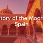 Historic Moorish architecture in Spain, intricate arches and geometric patterns, golden sunset, Alhambra-inspired, cultural fusion, realistic.