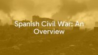 Spanish Civil War battlefield, soldiers in trenches, smoke and ruins, dramatic lighting, historical, realistic.